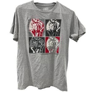 ECKO UNLIMITED art rhino tee thrashed grunge SZ M
